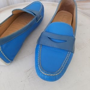 COLE HAAN PERIWINKLE LOAFERS